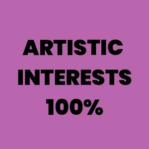 🔥 If Artistic interests 100% has a personality type...